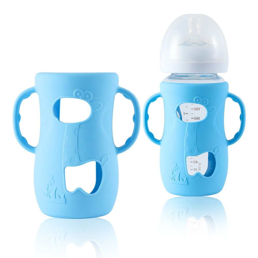 Baby Food Storage - Universal Baby Bottle Cover Anti Break