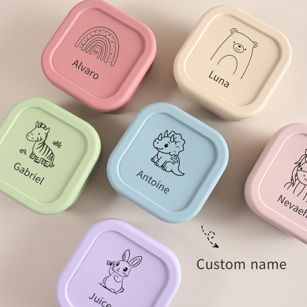 Baby Food Jars Glass - Custom Name or Pattern 1pc Food