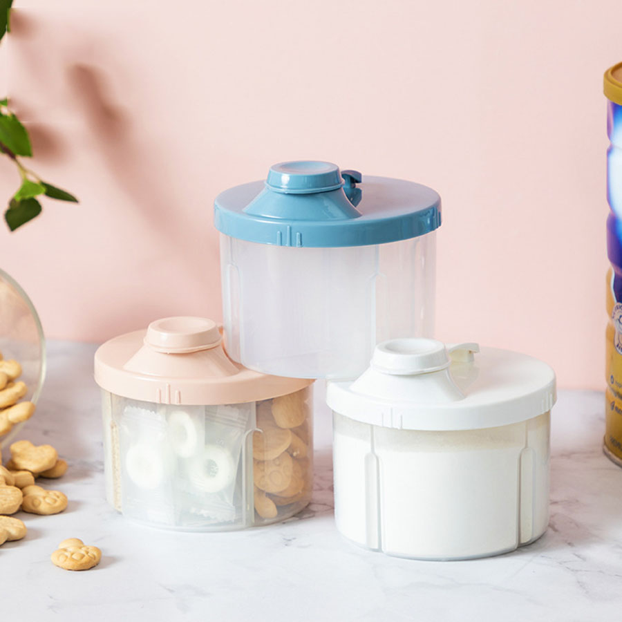 Baby Food Tracker - 4 Compartments Baby Food Storage Box