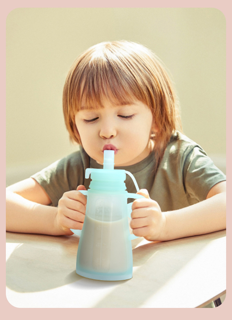 Baby Food Zone - New Reusable Silicone Breast Milk Storage