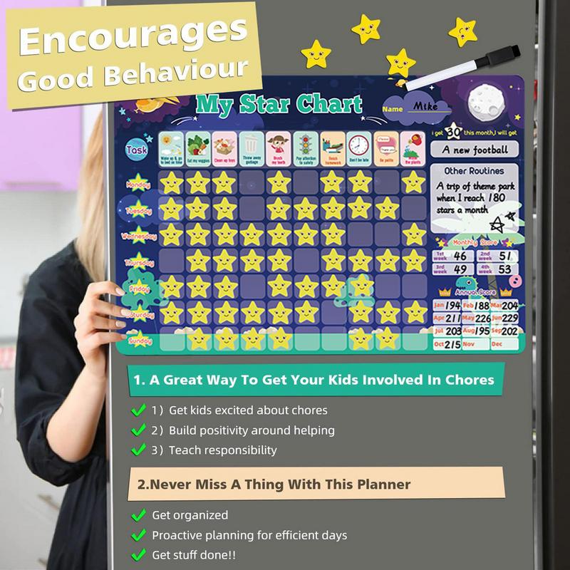 Magnetic Reward Chart Toys For - огляд і ціна Baby Food Tracker