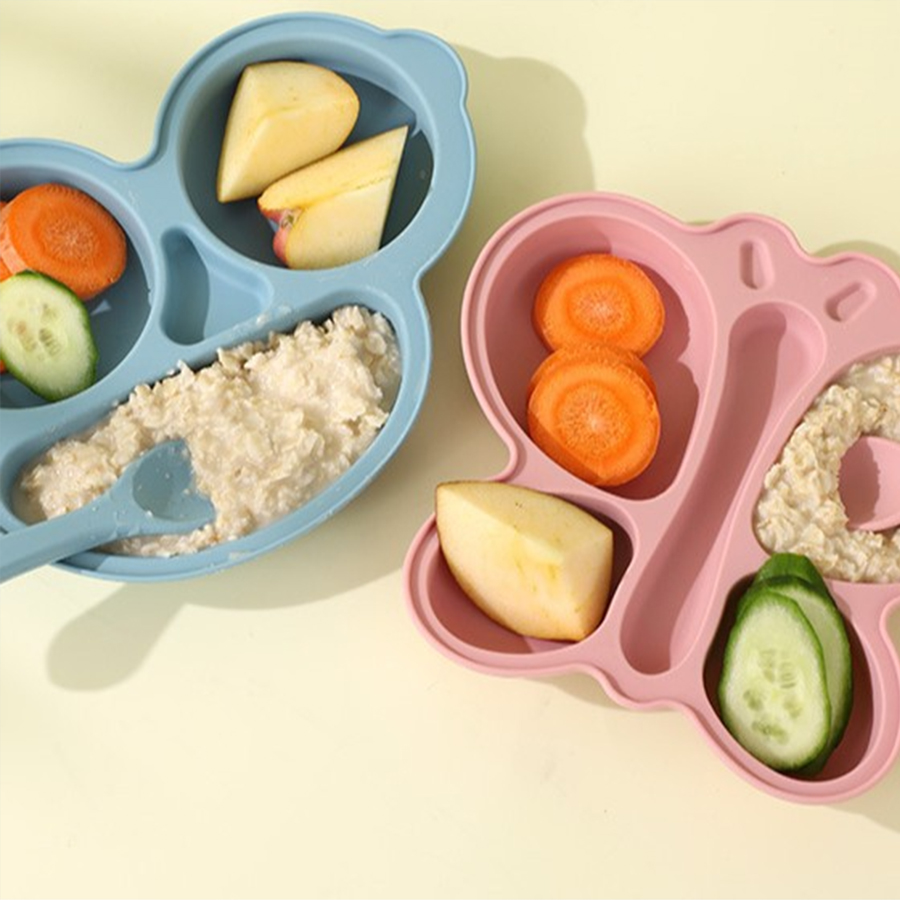 2pcs Baby Butterfly Silicone D - огляд і ціна Baby Food Tracker