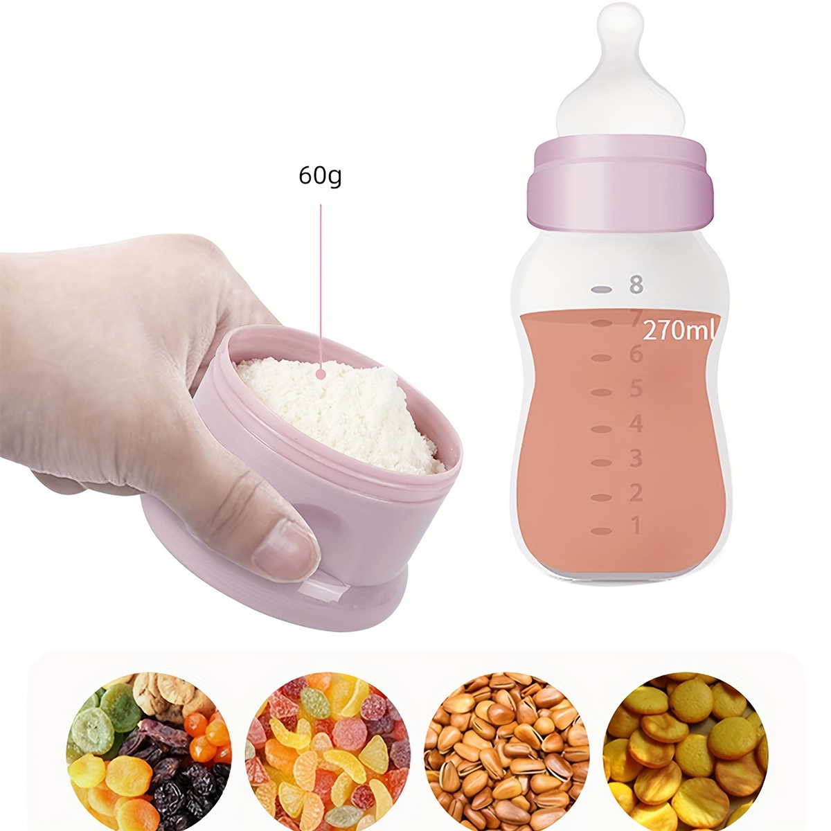 Large Capacity Baby Milk Powde - огляд і ціна Baby Food Zone
