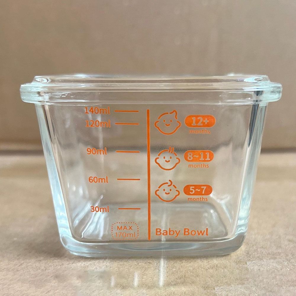 Simple 170ml Food Storage Box  - огляд і ціна Baby Food Jars Glass