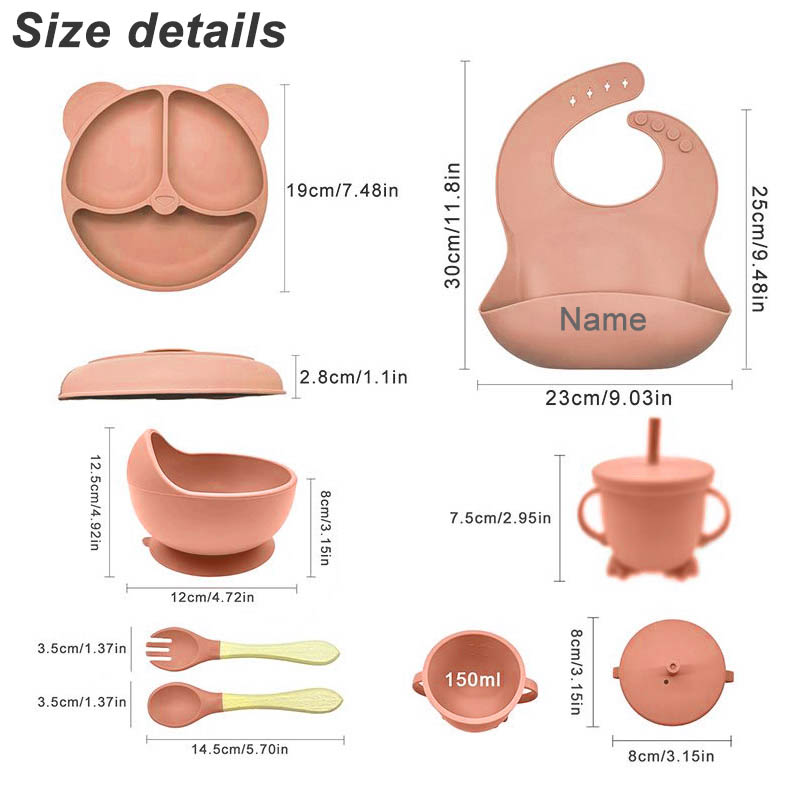 Baby Feeding Plate Sets Suctio - огляд і ціна Baby Food Tracker