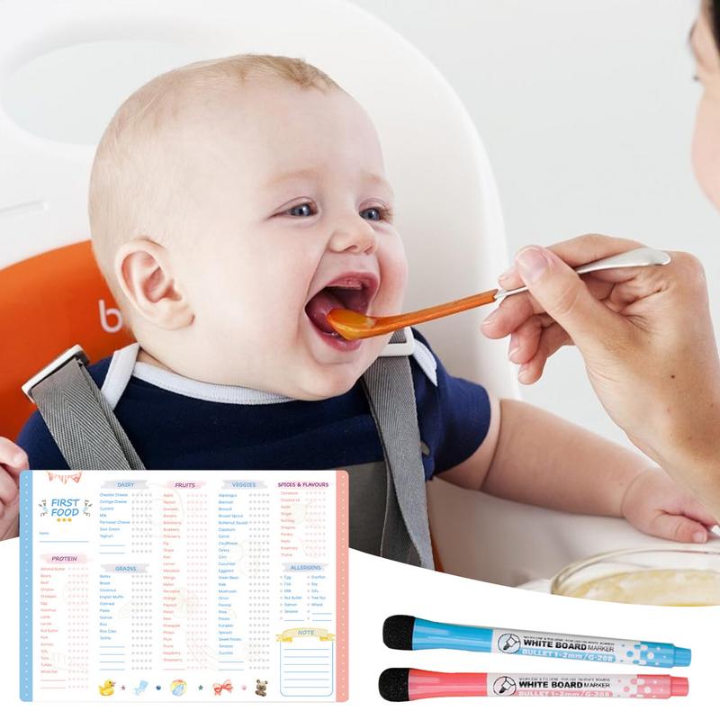 Baby First Foods Checklist Mag - огляд і ціна Baby Food Journal