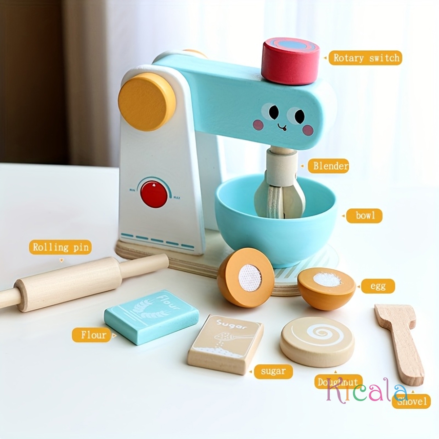 Wooden Kitchen Pretend Play To - огляд і ціна Baby Food Under 1 Year