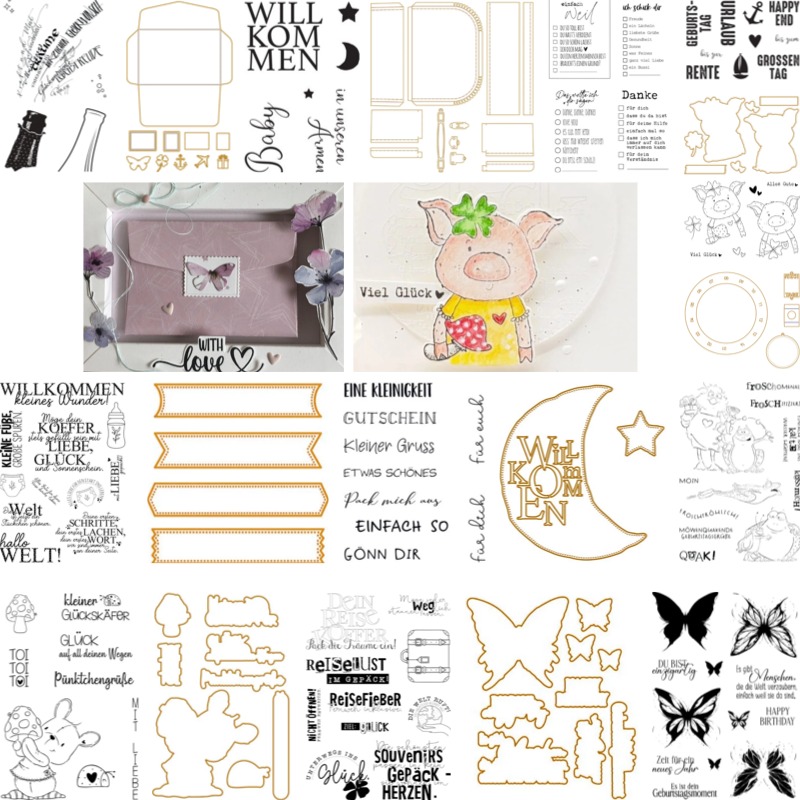 Baby Suitcase Stamps And Dies  - огляд і ціна Food Box Baby