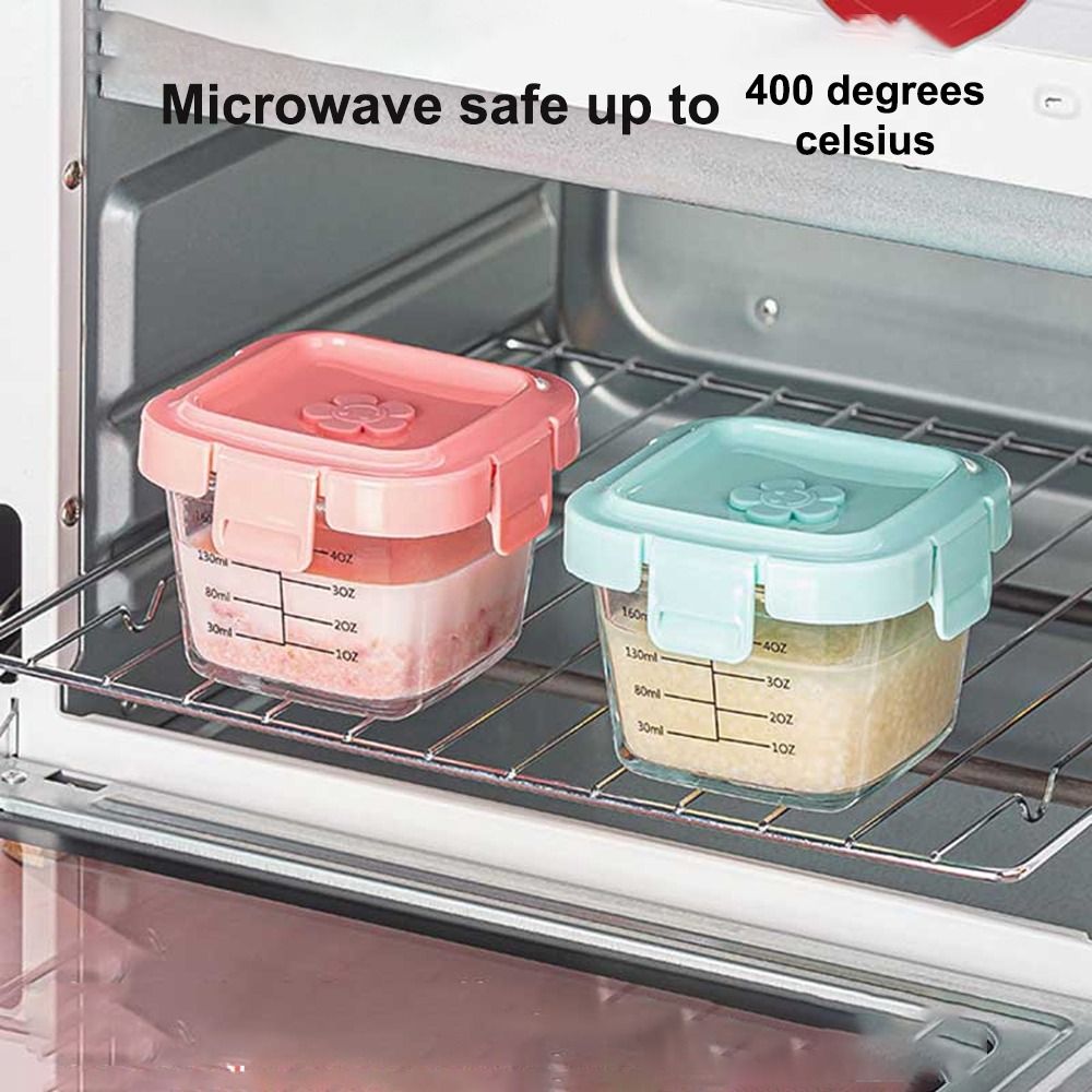Glass Food Storage Box New 170 - огляд і ціна Baby Food Zone