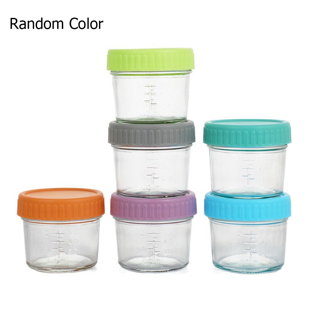 6pcs Multipurpose Glass Baby F - огляд і ціна Baby Food Jars Glass