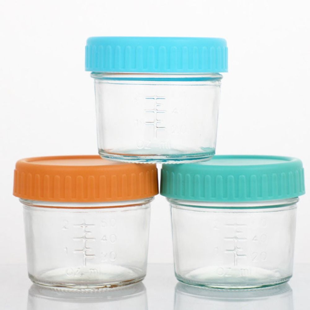 6pcs Multipurpose Glass Baby F - огляд і ціна Baby Food Jars Glass
