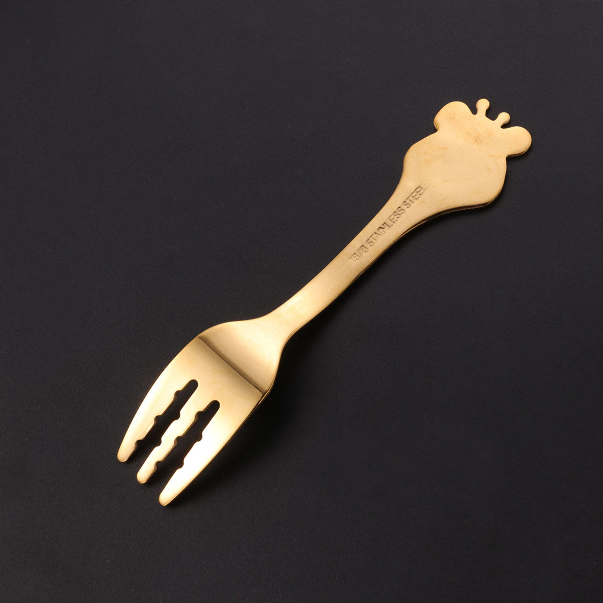 Stainless Steel Fork Mirror Po - огляд і ціна Baby Food Dinner