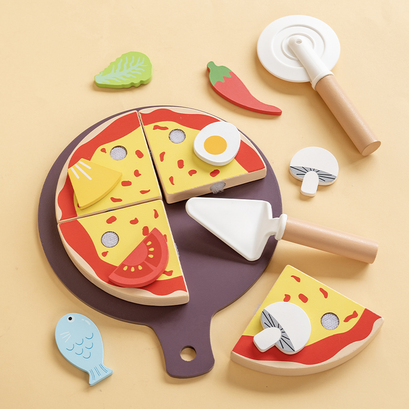 Kids Pizza Cutting Toy Montess - огляд і ціна Baby Food Under 1 Year