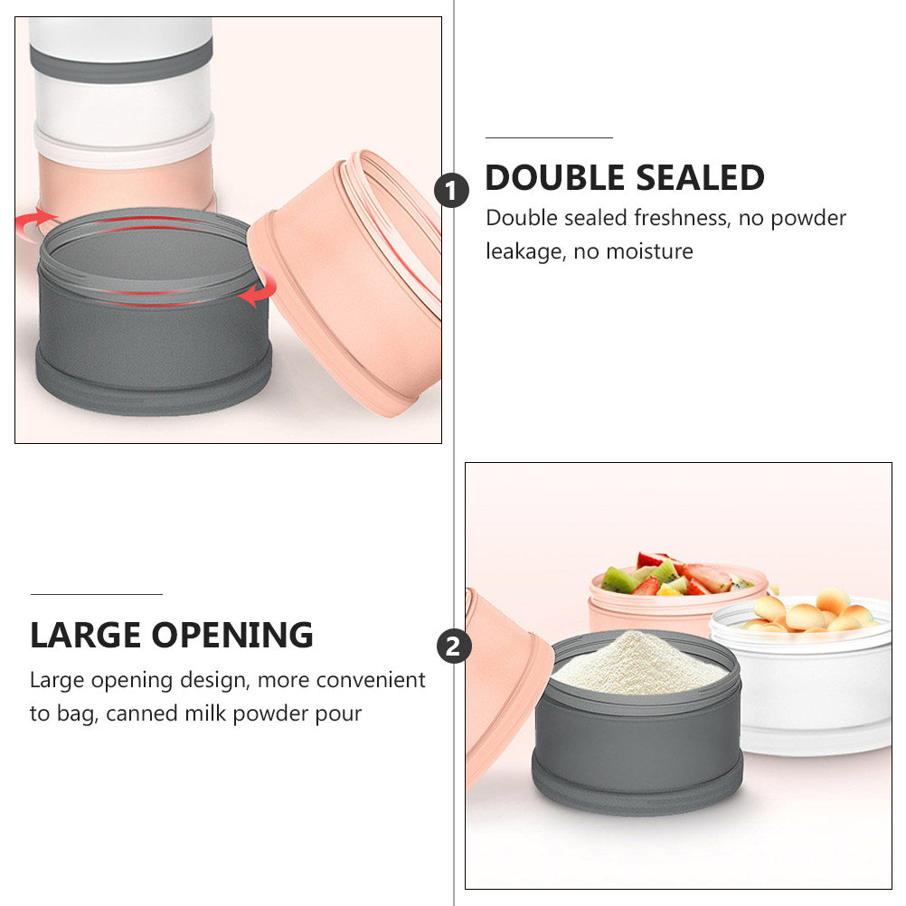 2Pcs Milk Powder Box Baby Food - огляд і ціна Baby Food For Travelling