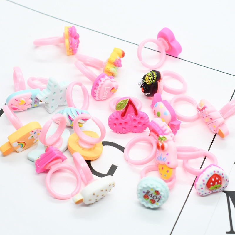 20pcs/lot Cute Kids Rings Cand - огляд і ціна Baby Food Tracker