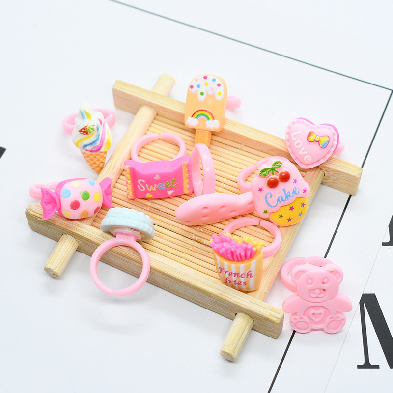 20pcs/lot Cute Kids Rings Cand - огляд і ціна Baby Food Tracker