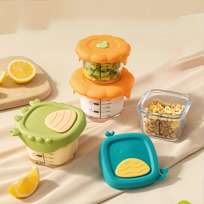 120/180ml Glass Baby Food Cont - огляд і ціна Baby Food Jars Glass