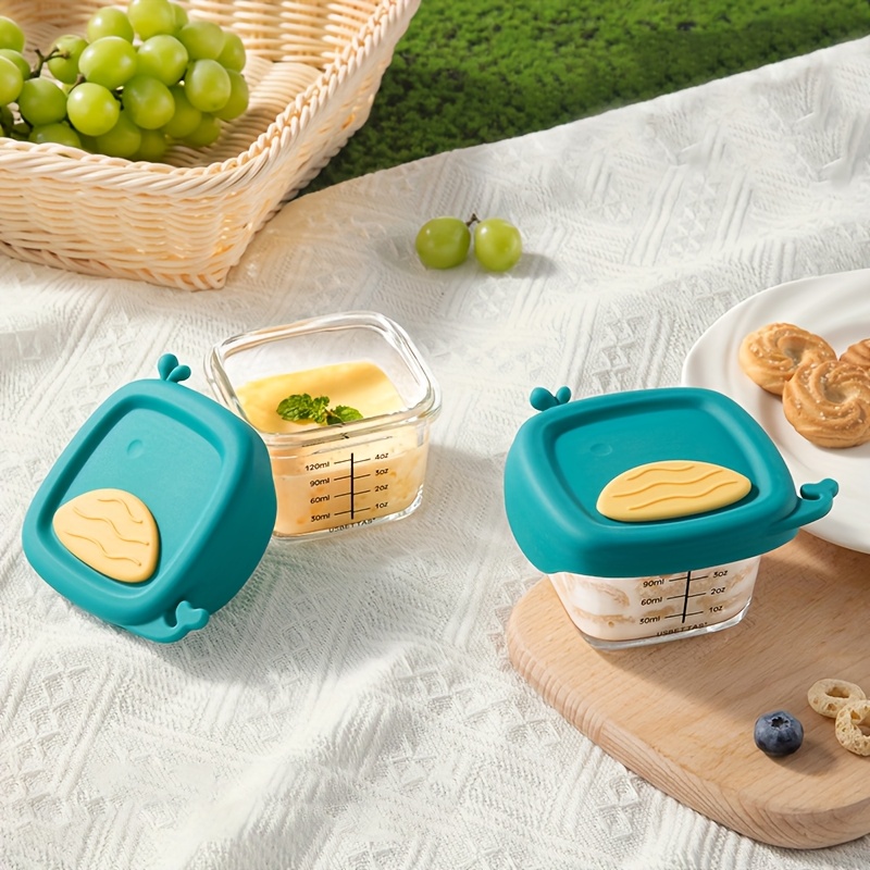 120/180ml Glass Baby Food Cont - огляд і ціна Baby Food Jars Glass
