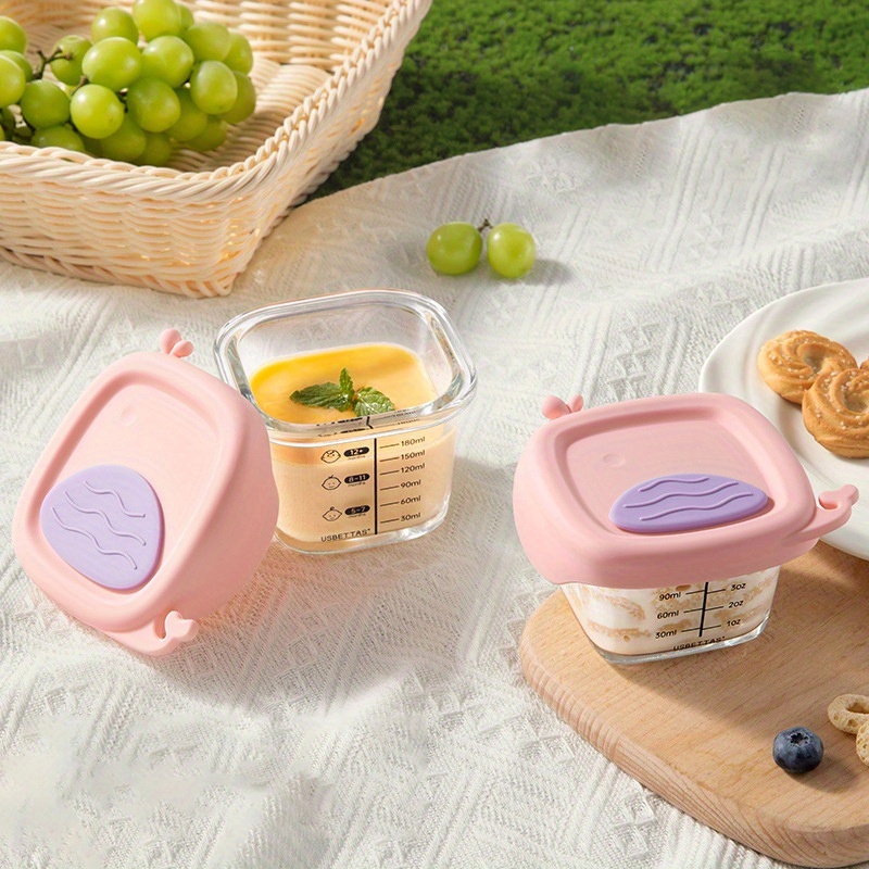 120/180ml Glass Baby Food Cont - огляд і ціна Baby Food Jars Glass