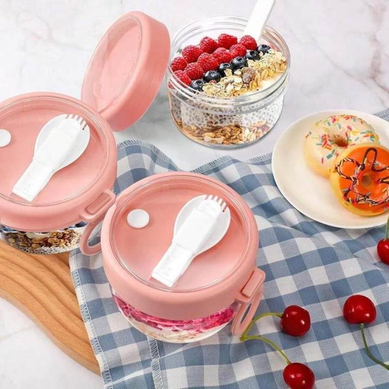 Large Capacity Salad Oatmeal C - огляд і ціна Baby Food Jars Glass