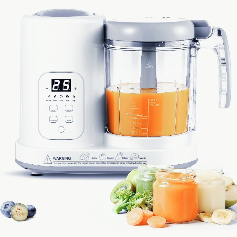 Baby Food Maker Steamer Blende - огляд і ціна Baby Food Hand Blender