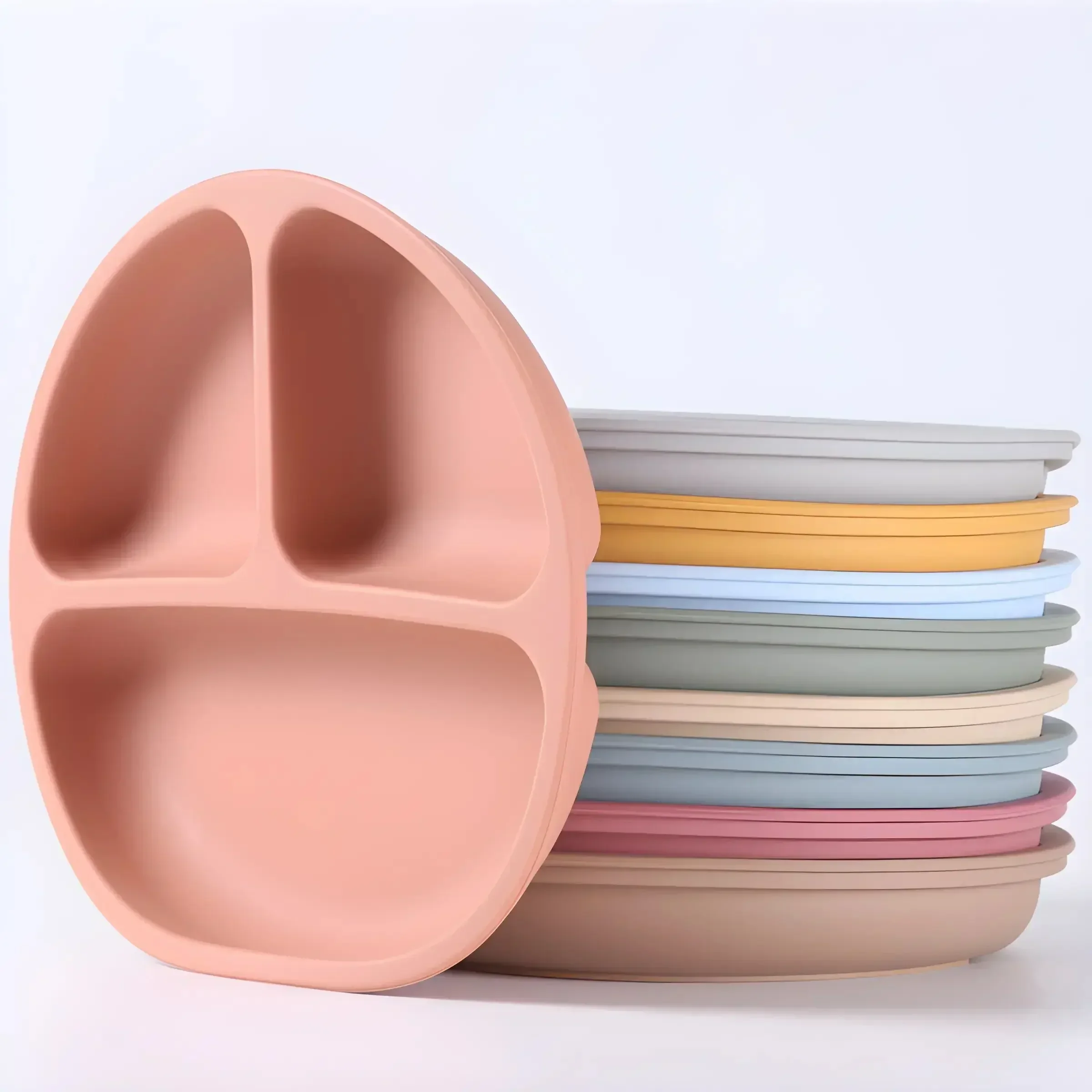 Silicone Tableware Children's  - огляд і ціна Baby Food Dinner