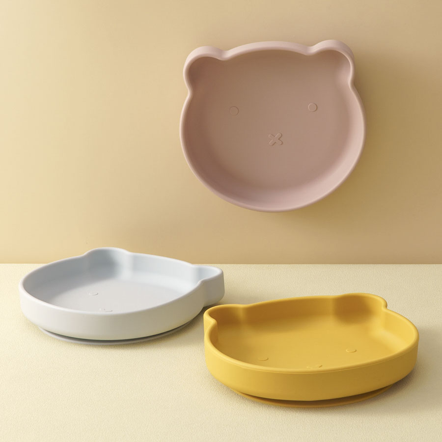 1PC Silicone Baby Dishes Sucti - огляд і ціна Baby Food Dinner