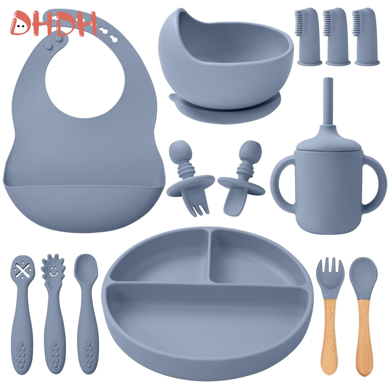 Silicone Baby Feeding Set Tabl - огляд і ціна Baby Food Dinner