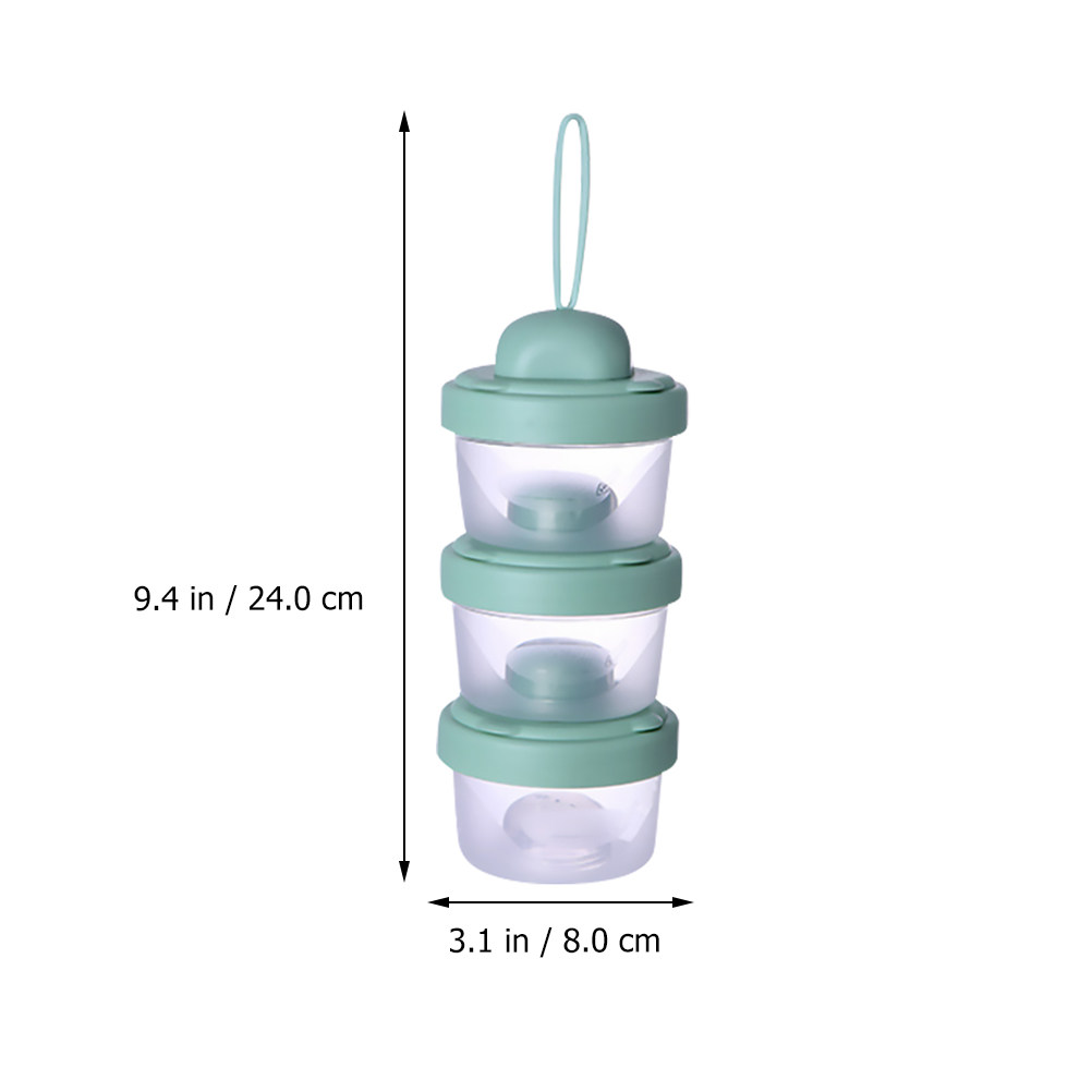 1Set 3 Layers Milk Powder Disp - огляд і ціна Baby Food For Travelling