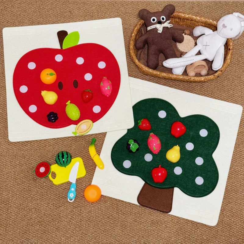Baby Felt Board Play Food Toys - огляд і ціна Baby Food Under 1 Year