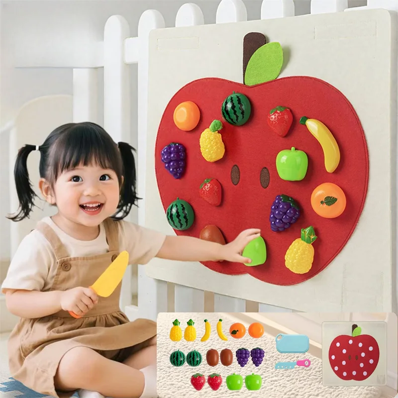 Baby Felt Board Play Food Toys - огляд і ціна Baby Food Under 1 Year