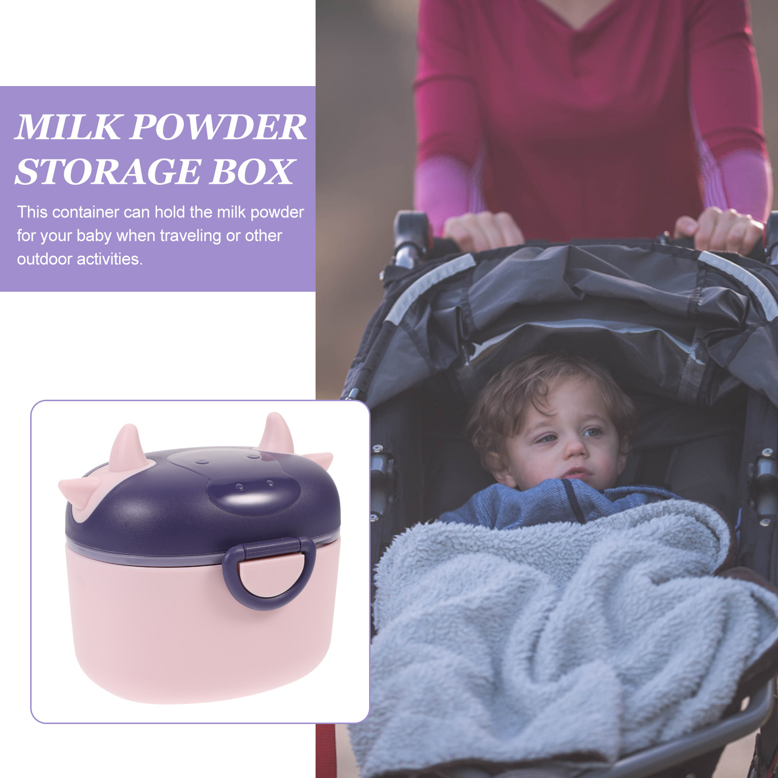 Milk Powder Storage Container  - огляд і ціна Baby Food For Travelling